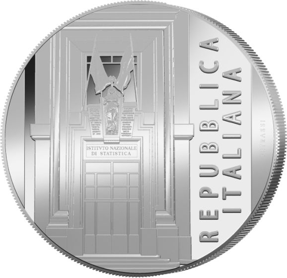 5 Euro Istat 2026 Italia Argento