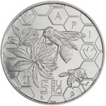 Carteira San Marino 2026 Abelhas 5 Euro Prata 9 Moedas Bnc