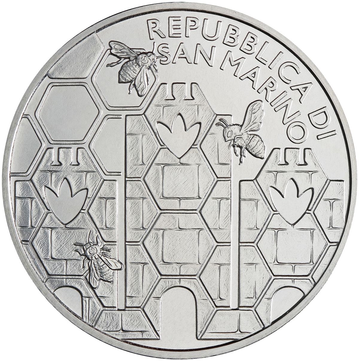 Cartera San Marino 2026 Abejas Oficial 9 Monedas Euroset