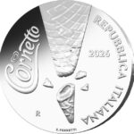 Cornetto Algida Pièce 1,5 Euros 2026 Italie Argent 1 OZ Rare
