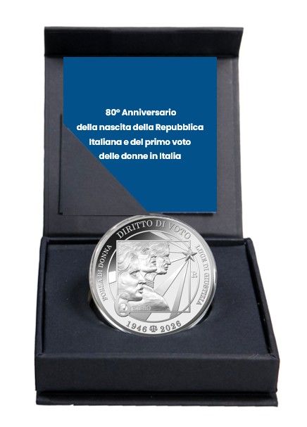 Erste Wahl Frauen 6 Euro 2026 Italien Silber Polierte Platte 1 OZ