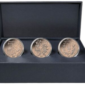 Trittico Rame San Francesco D'Assisi 2026 Monete 0,75 Euro Fdc