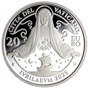 Vaticano Proof 2025 Serie Fondo Specchio 20 Euro