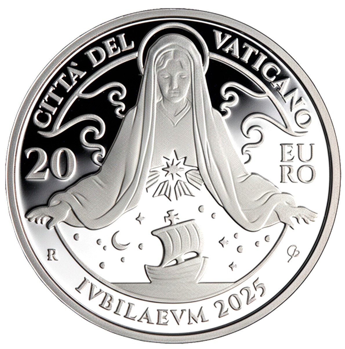 Vaticano Proof 2025 Serie Fondo Specchio 20 Euro