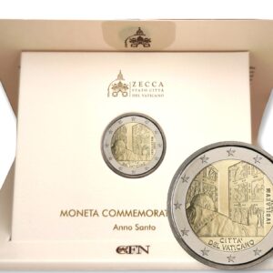 2 Euro Commemorative Coin Jubilee Vatican 2025 Bu