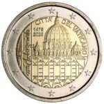 2 Euro Gedenkmünze Vatikan Michelangelo 2025 St.