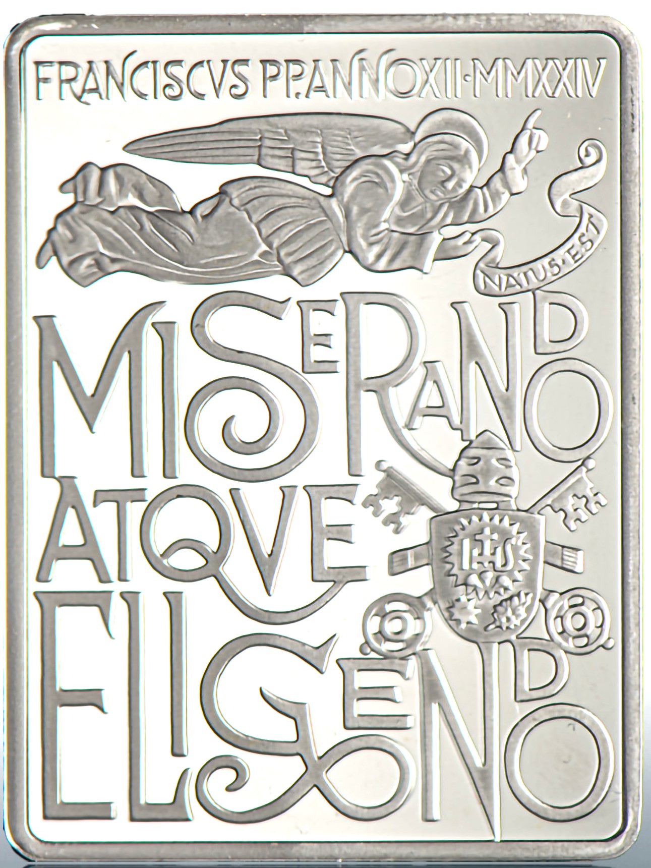25 Euro Vatican 2024 Holy Christmas Silver Proof Very Rare 25 Euro Vatican 2024 Holy Christmas Silver Proof Very Rare