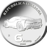 Triptychon Ferrari 2026 Italien 6 Euro Silber 3 OZ Sehr Selten