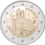 2 Euro Gedenkmünze Monaco 2026 Herzogtum Valentinois