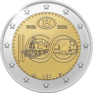 Coincard Belgium 2026 Sncb Railways Random Language