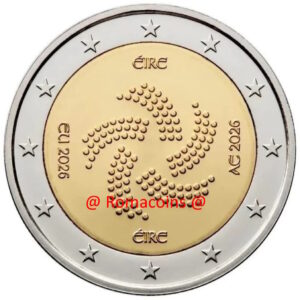 2 Euro Commemorative Coin Ireland 2026 Presidency of the European Council