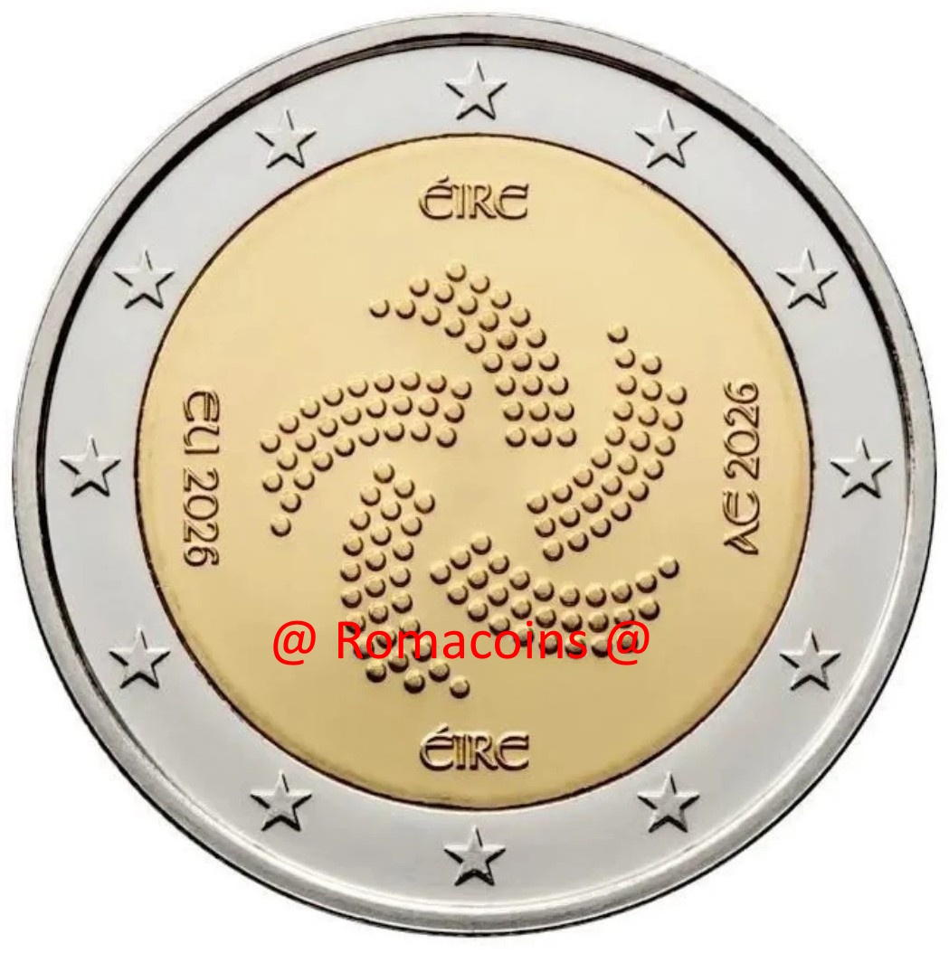 2 Euro Commemorative Coin Ireland 2026 Presidency of the European Council