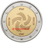 2 Euro Commemorativi Irlanda 2026 Presidenza Consiglio Europeo