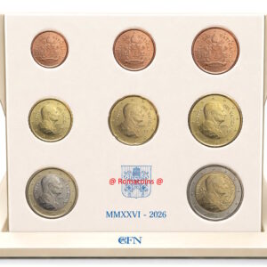 Divisionale Vaticano 2026 Serie Euro Fdc Papa Leone XIV