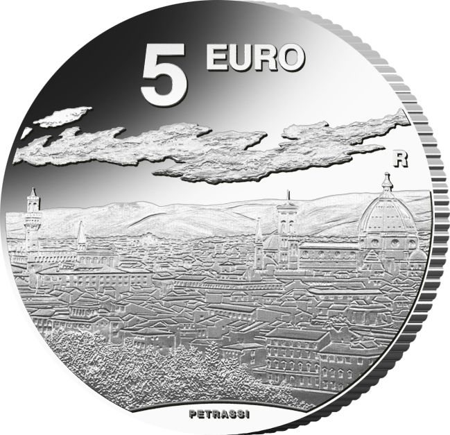 Fiorentina 2 5 Euro Acf Fiorentina 2026 Italy Silver Proof