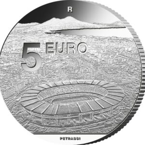 5 Euro Ssc Napoli 2026 Italy Silver Proof