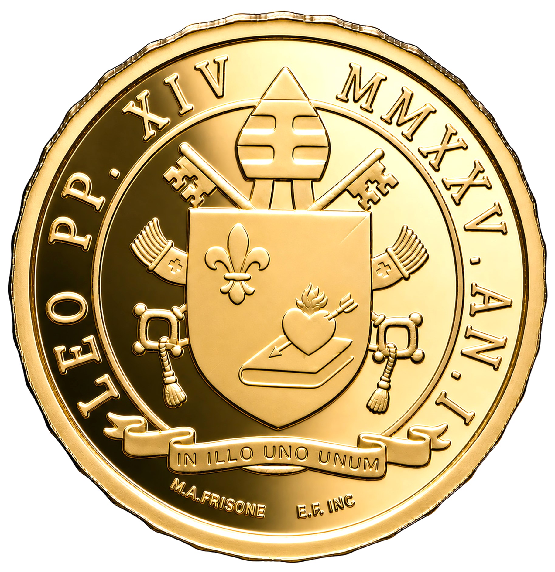 10 Euro Vatican Baptism 2025 Gold Coin Proof 10 Euro Vatican Baptism 2025 Gold Coin Proof