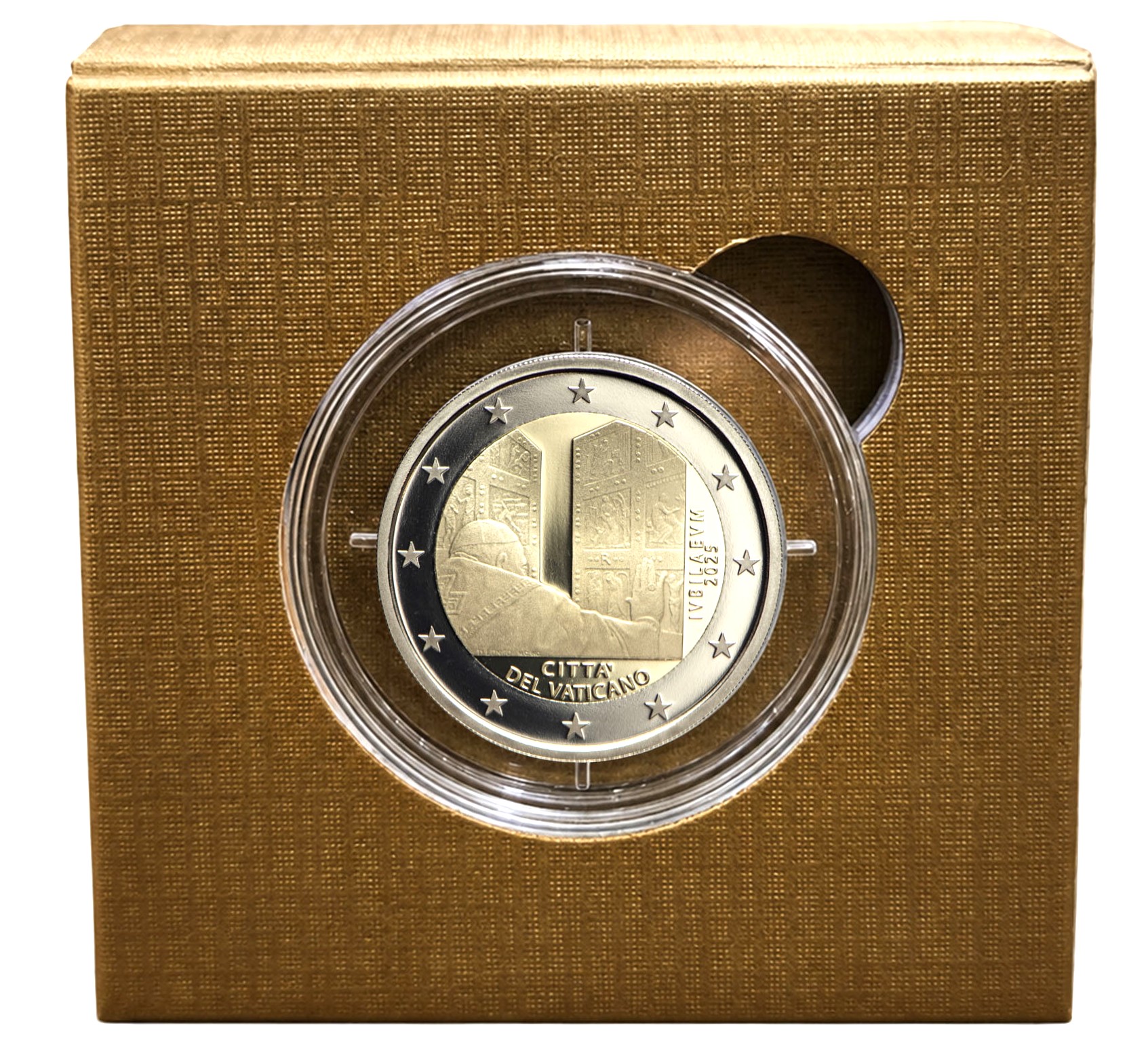 2 Euro Commemorativi Anno Santo Giubileo Vaticano 2025 Proof