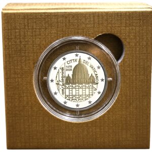 2 Euro Commemorativi Michelangelo Buonarroti Vaticano 2025