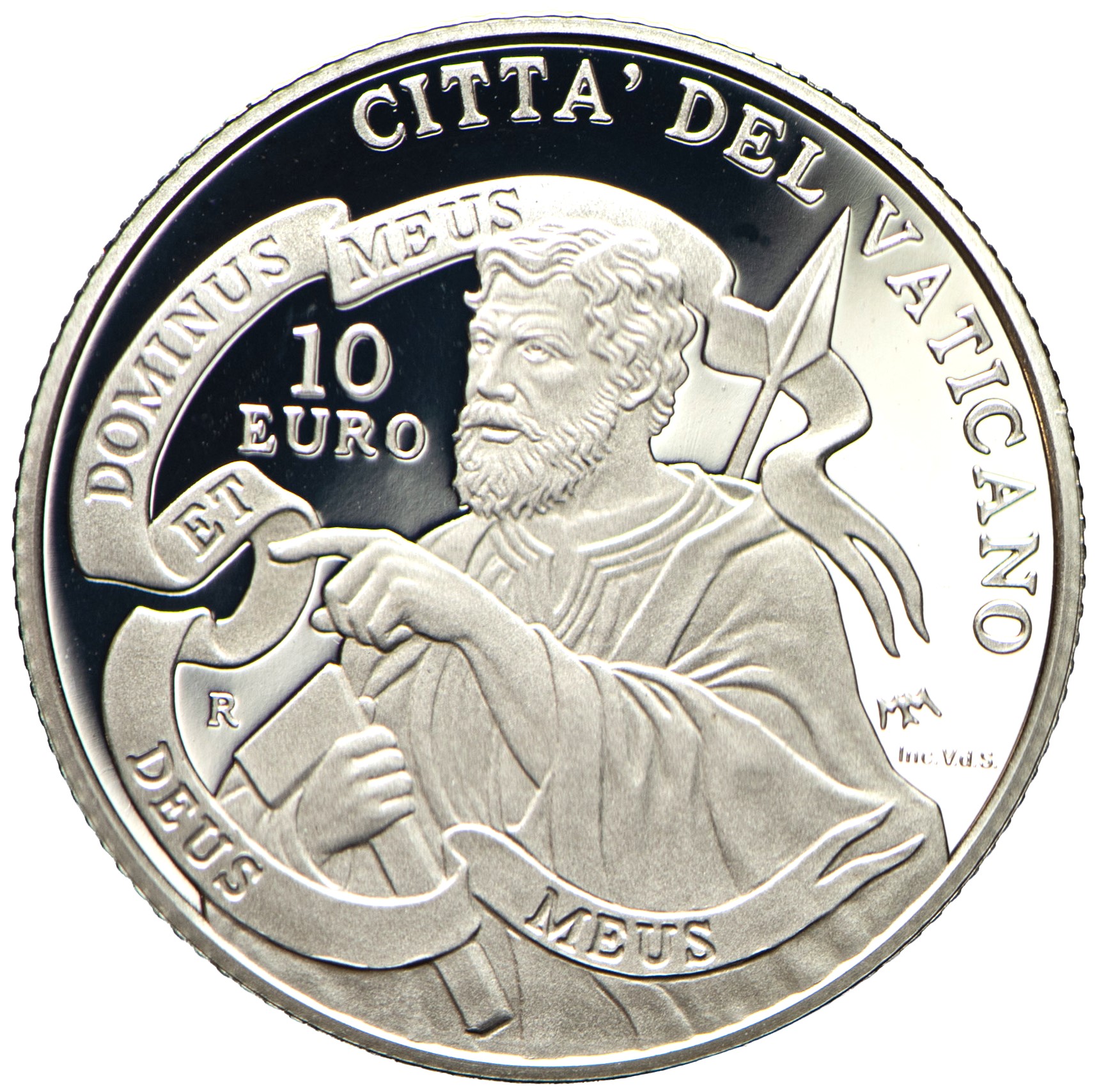 5 + 10 Euro Vatican 2025 Silver Saint Matthew and Saint Thomas