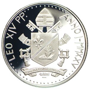 5 + 10 Euro Vaticano 2025 Argento San Matteo e San Tommaso