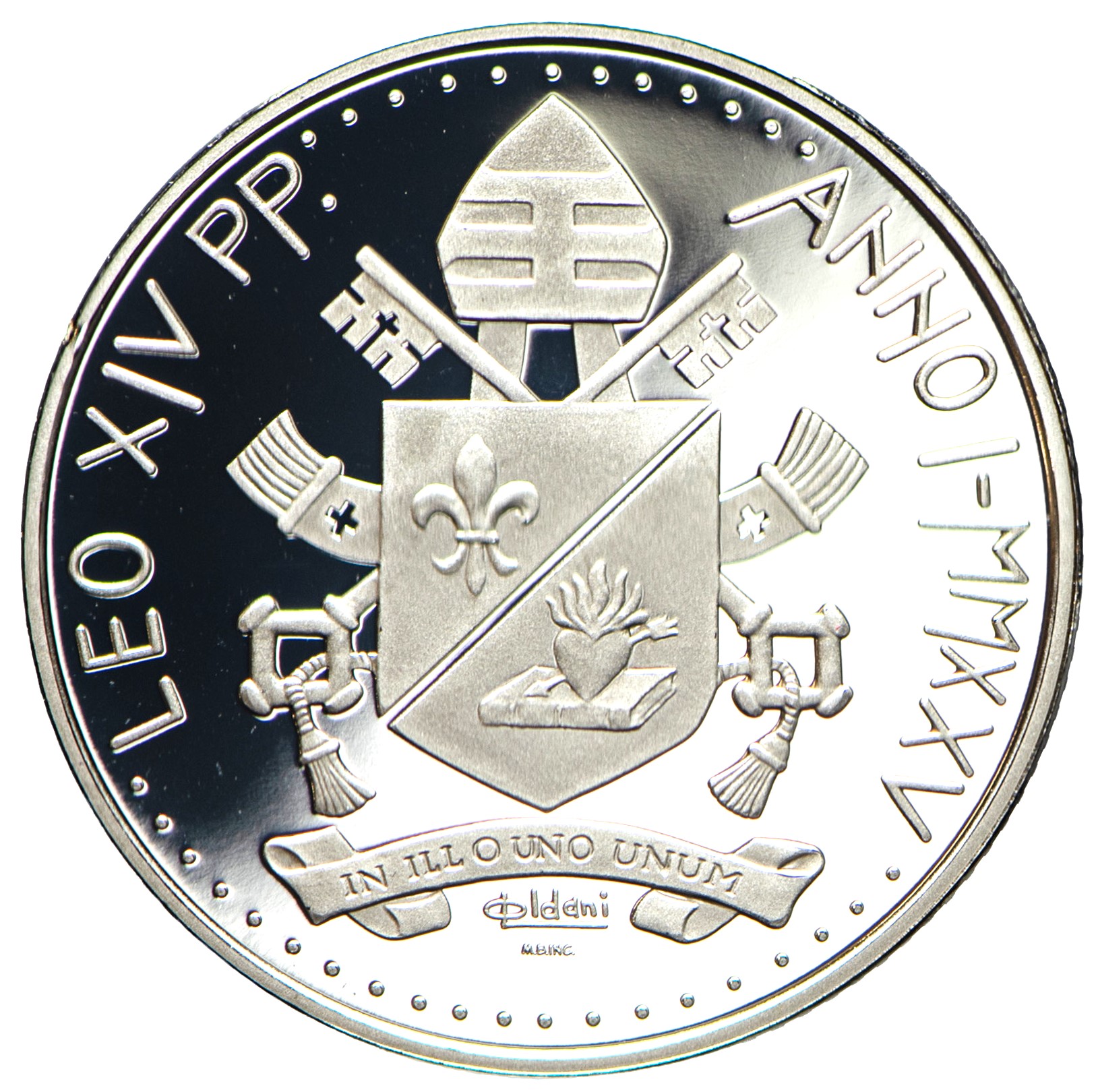 5 + 10 Euro Vaticano 2025 Argento San Matteo e San Tommaso