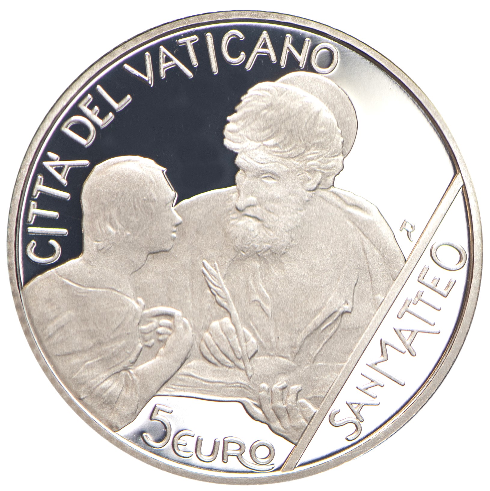 5 + 10 Euro Vatikan 2025 Silber Heiliger Matthäus und Thomas