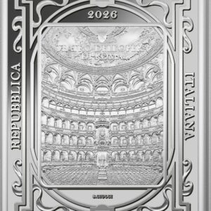 5 Euro Falstaff Giuseppe Verdi Italy 2026 Silver Colored Proof
