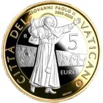 5 Euro Vatican 2025 Bimetallic John Paul II Proof