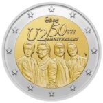 Coincard Ireland U2 50 Years 2026 Bu Brillant Universel